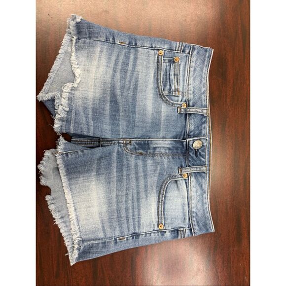 American Eagle Super Stretch Midi Shorts Size 6 - Picture 1 of 8